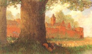Redwall Abbey by Christopher Denise.